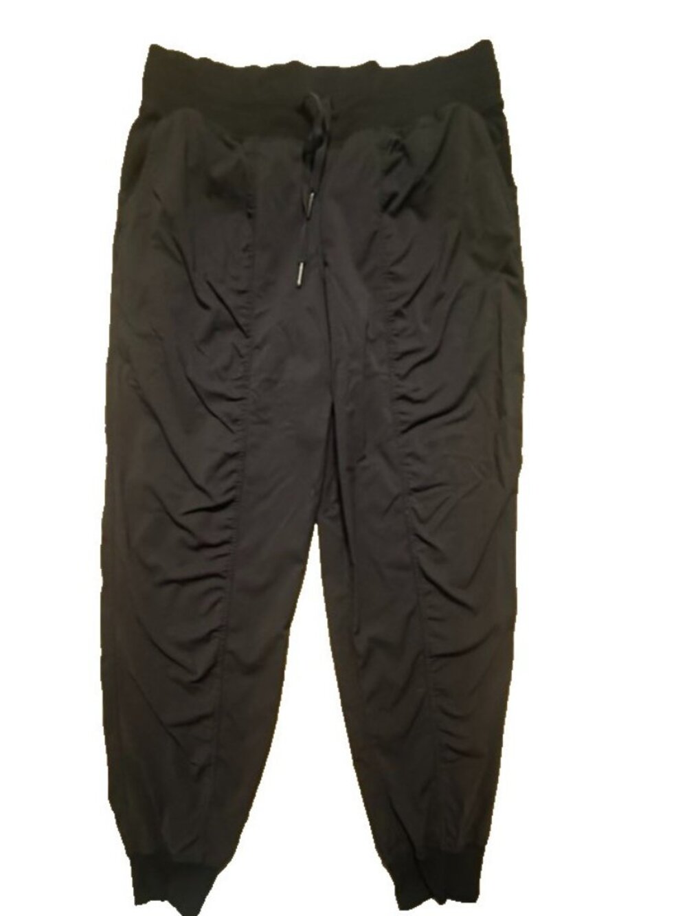 Lululemon Dance Studio BLack Mid-Rise Jogger Pants Full Length Women Size 10